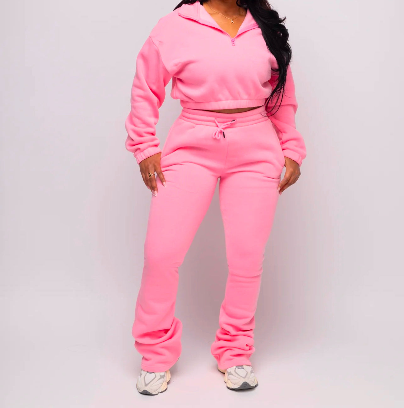 Stacked Girl Jogger
