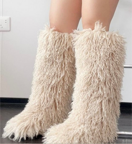 Mongolian Fur Boots