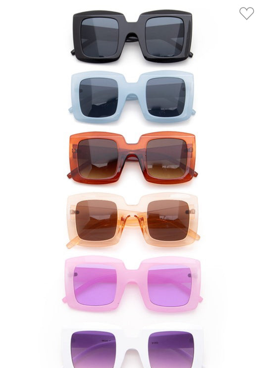 Square Retro Glasses