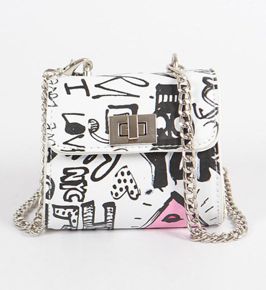 Graffiti Purse