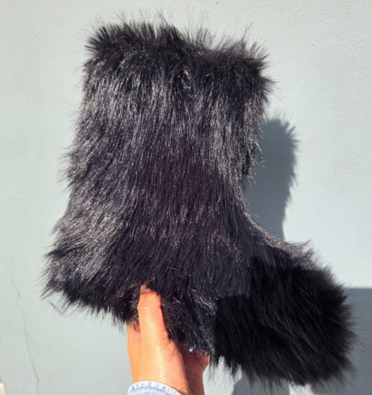 Mini Fur Boots