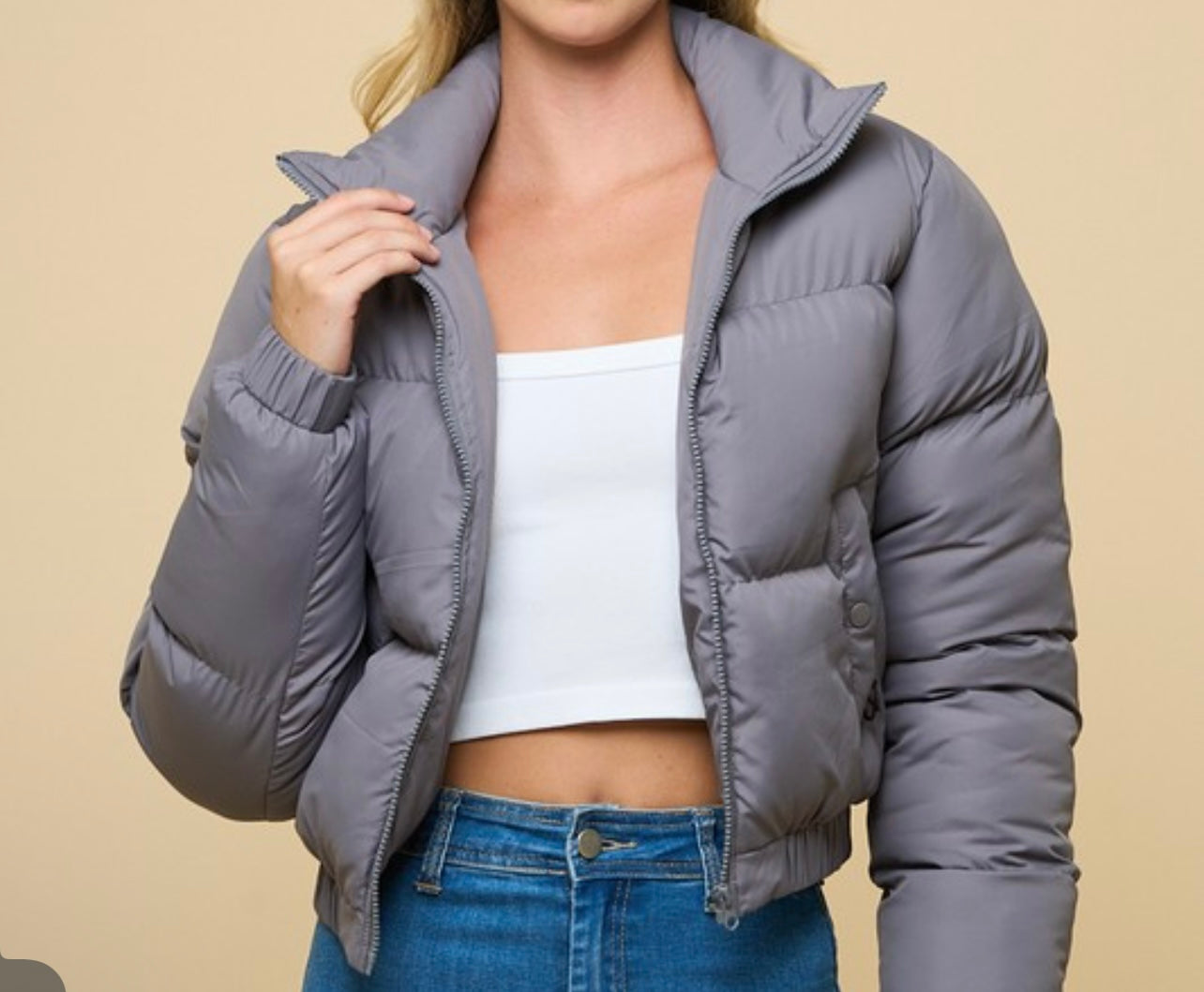 Puffer Crop Jacket