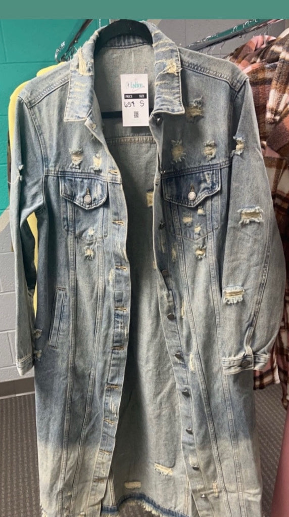 Plus Size Denim Jacket