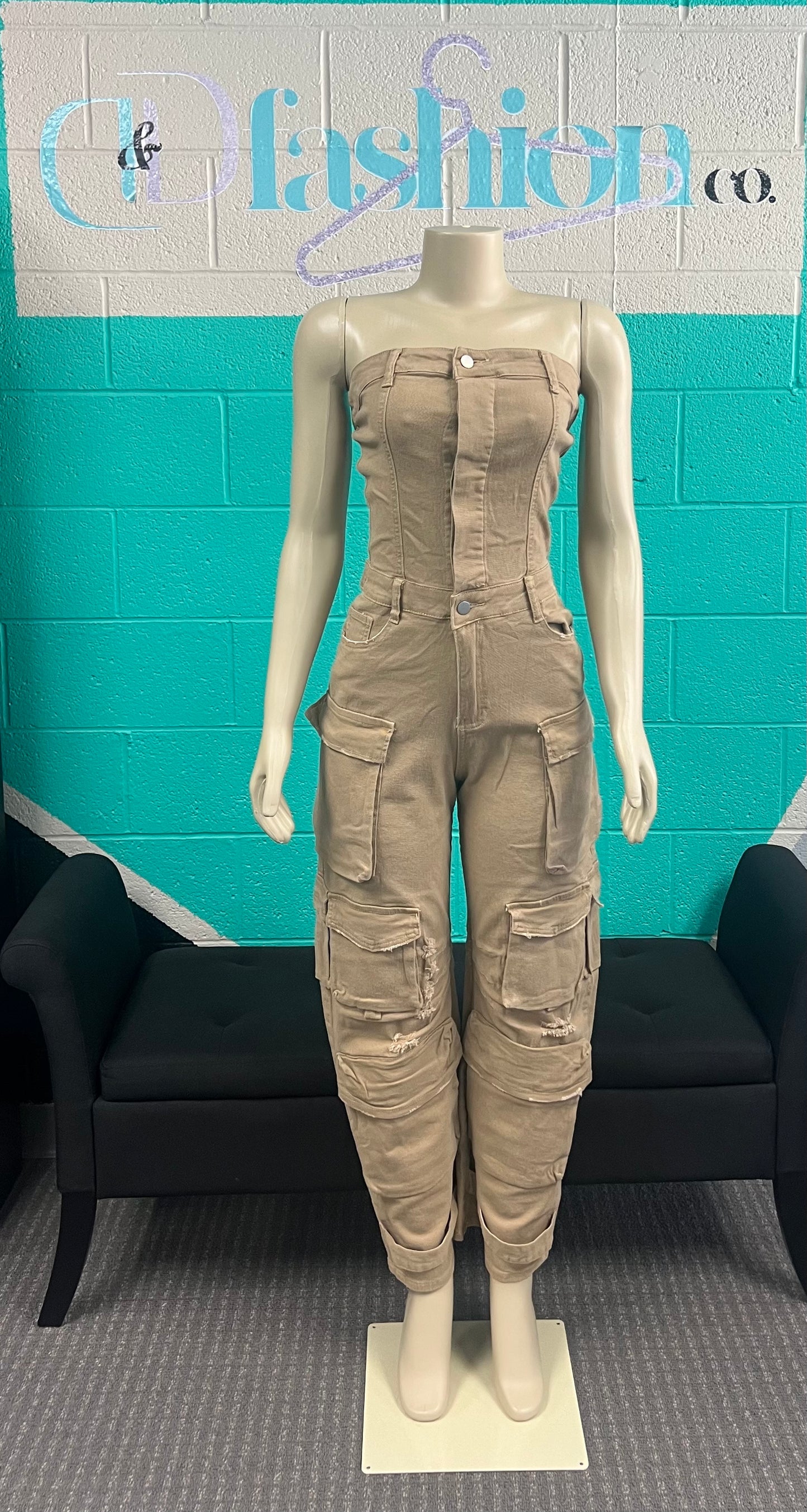 Acid Cargo Jumpsuit