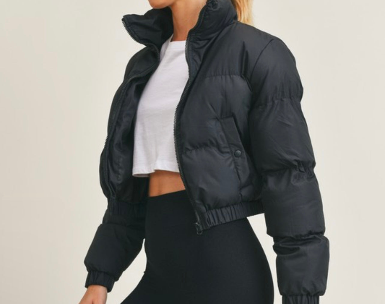 Puffer Crop Jacket