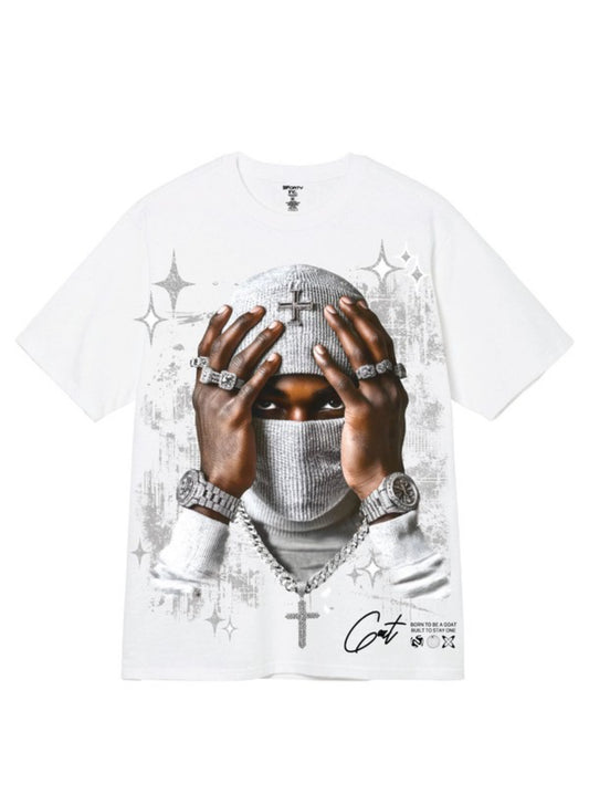 Masked Man Graphic T