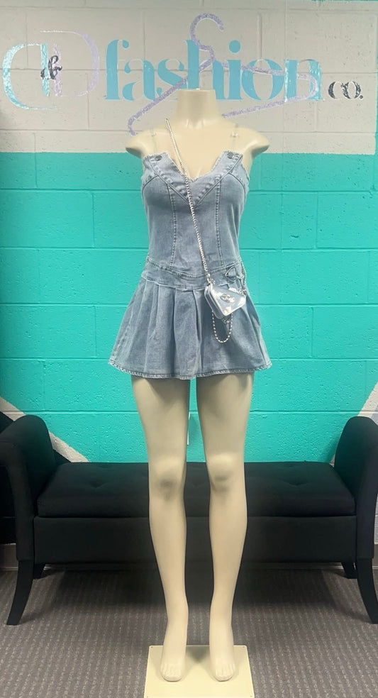 Denim Mini Dress