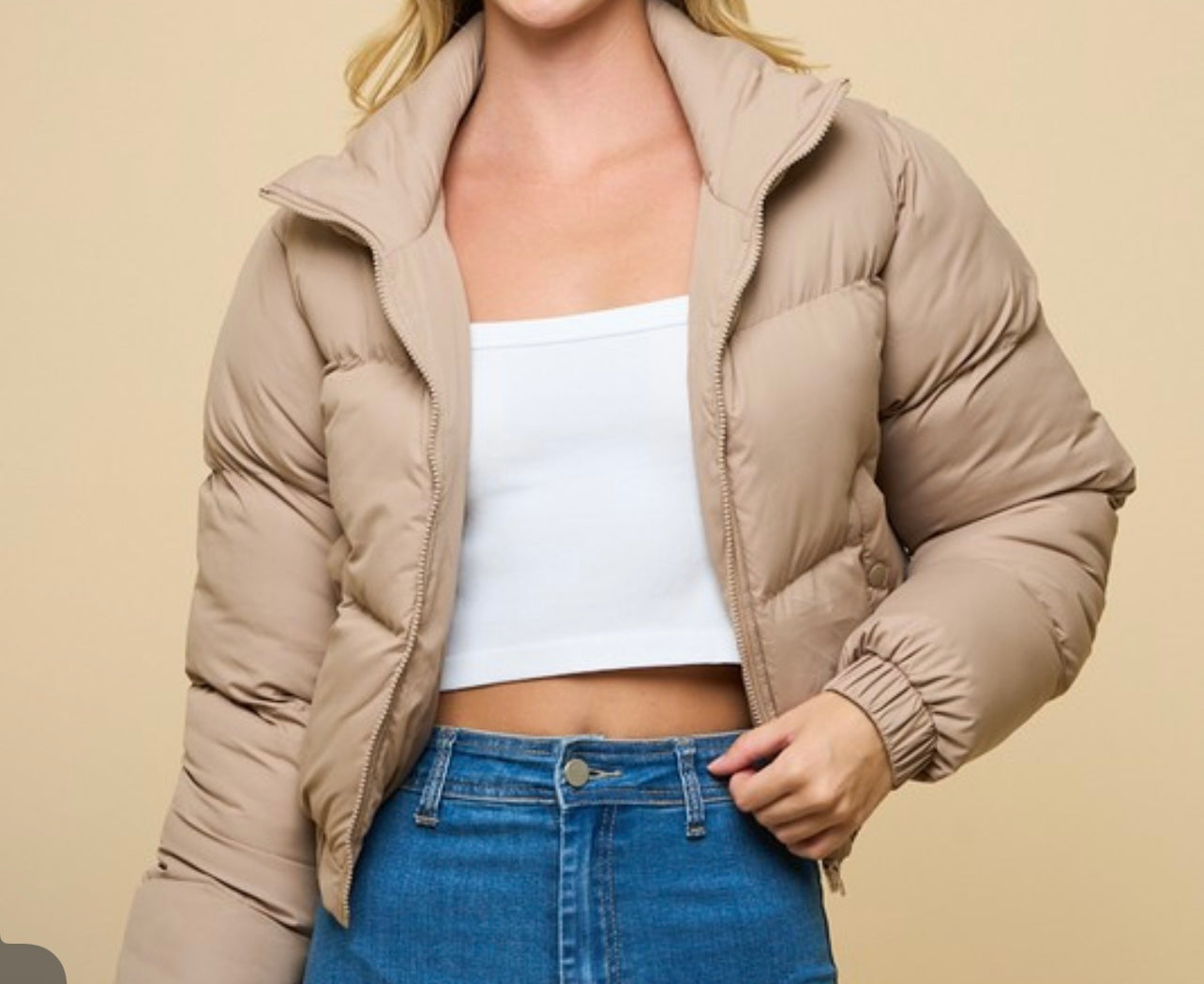 Puffer Crop Jacket