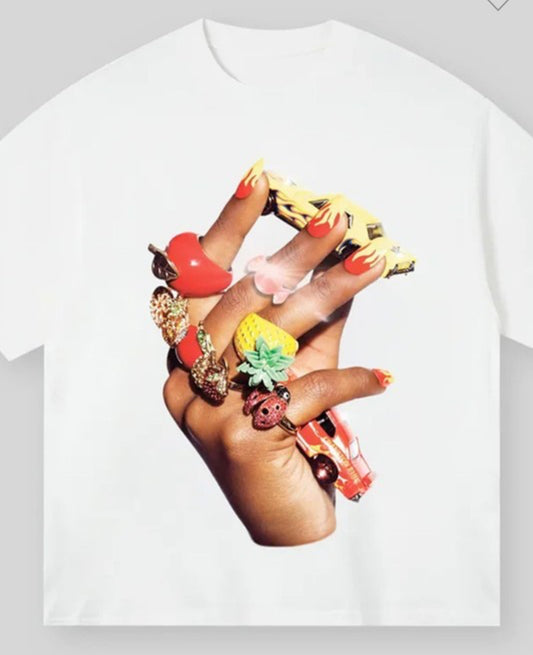 Hands Free Graphic  T